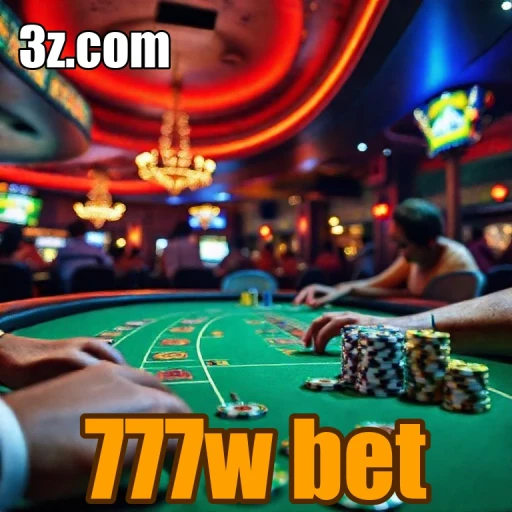 Emoções do Casino no 777w bet: Entre no Jogo da Sorte!
